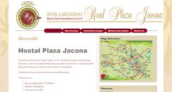 Desktop Screenshot of hotelplazajacona.com