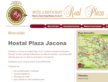 Tablet Screenshot of hotelplazajacona.com